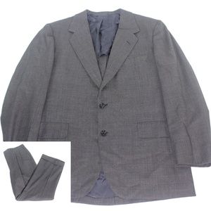 Oxxford Clothes  42 R Super 100s Suit 36" Waist